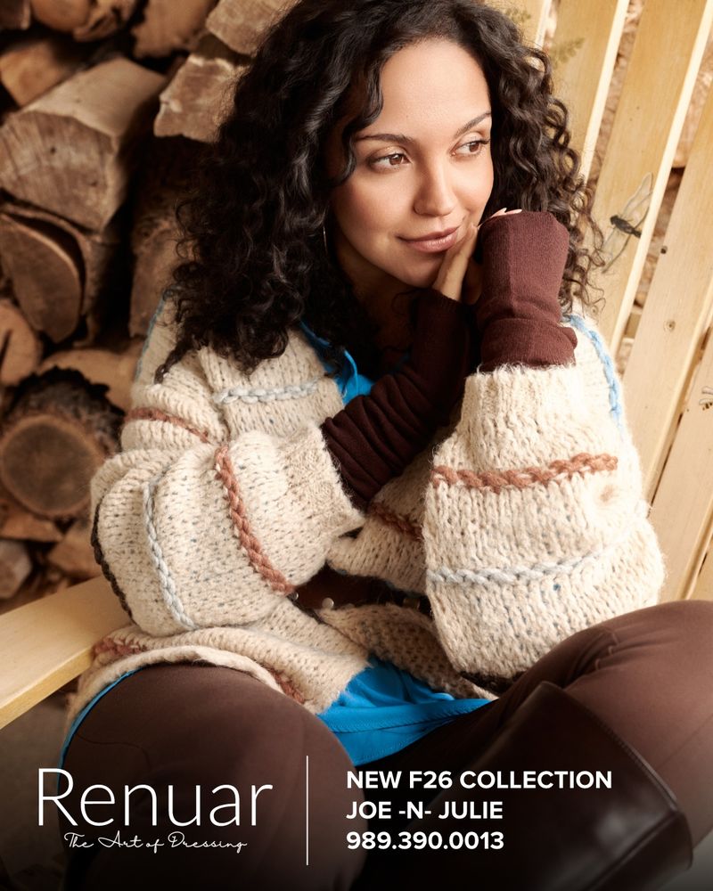 Renuar — cozy cable-knit pullover
